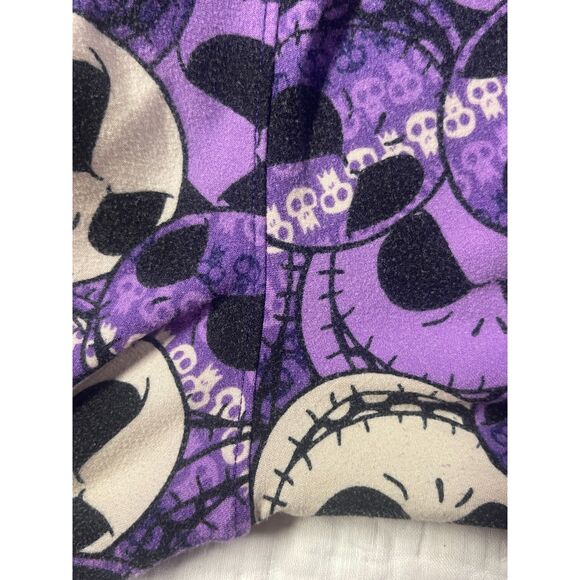 Rare LuLaRoe Nightmare Before Christmas Jack Skellington Leggings- Tall & Curvy - Picture 5 of 7